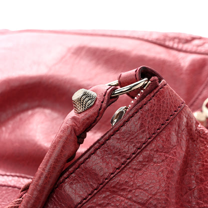 Balenciaga Agneau Giant 12 Silver Hardware Day Hobo Cassis 16 of 16
