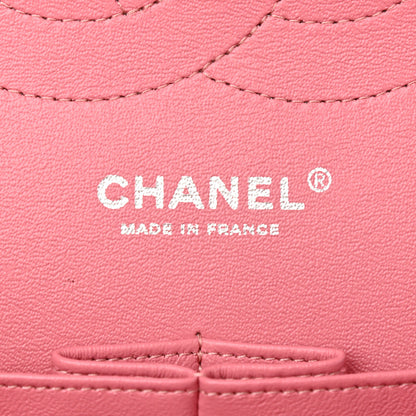 Chanel Lambskin Quilted Jumbo Double Flap Pink 5 of 7