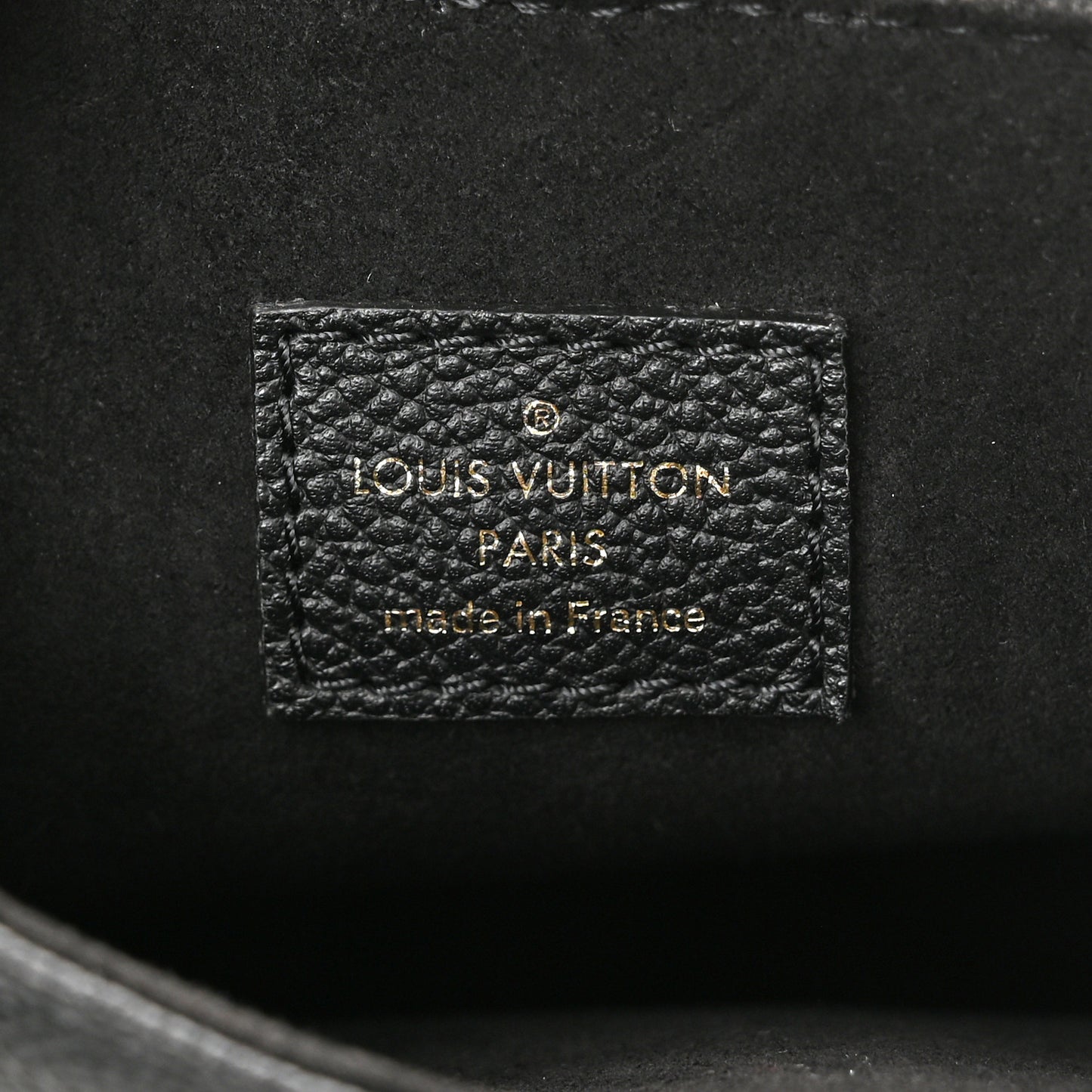 Empreinte Monogram Giant Tiny Backpack Black