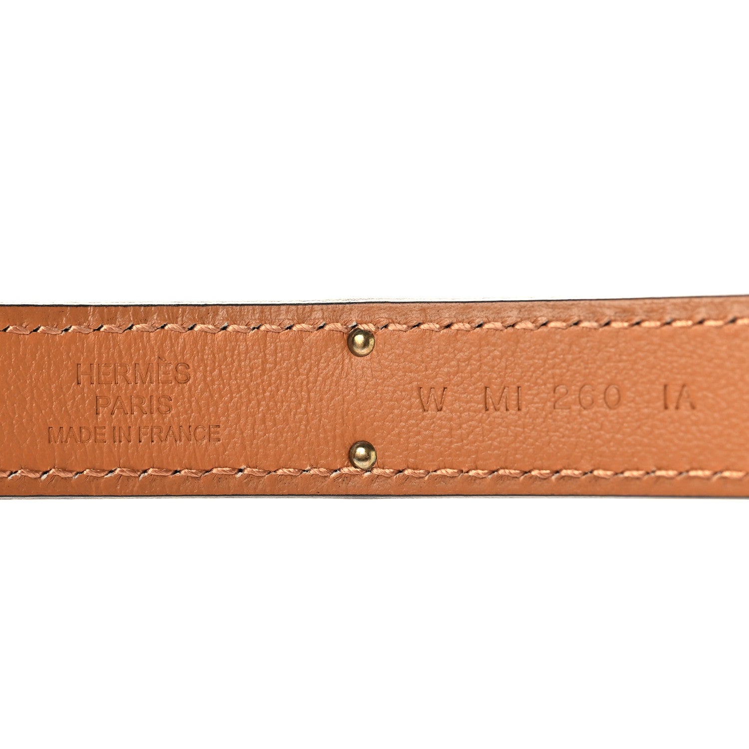 Hermes Epsom Kelly Belt Black 3 of 4