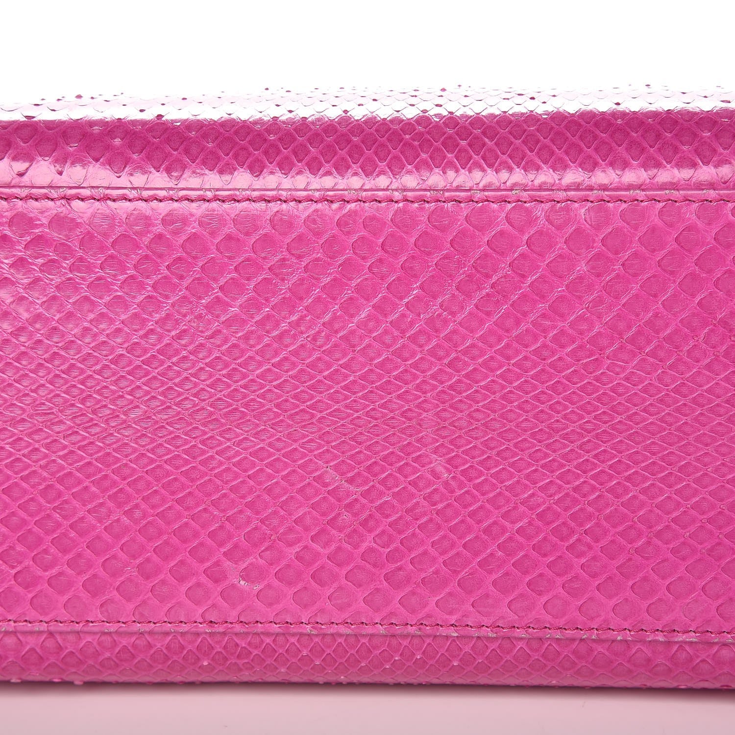 Christian Dior Python Medium Lady Dior Pink 10 of 17