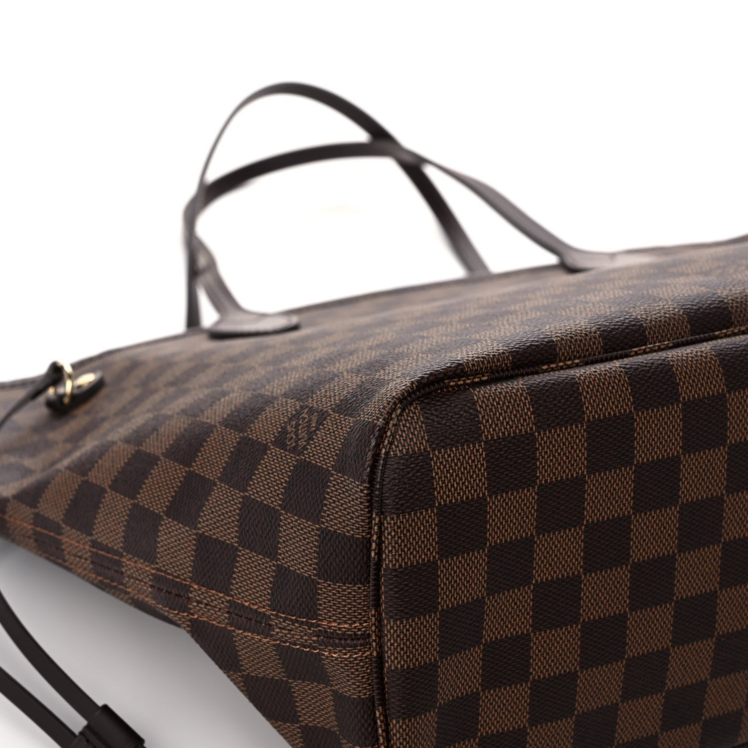 Louis Vuitton Damier Ebene Neo Neverfull MM Rose Ballerine 10 of 12