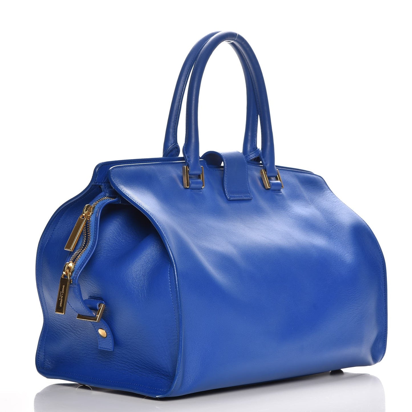 Calfskin Medium Classic Y Cabas Royal Blue
