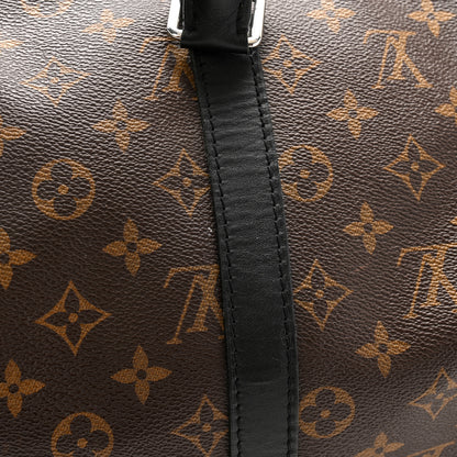 Louis Vuitton Monogram Macassar Keepall Bandouliere 45 12 of 14