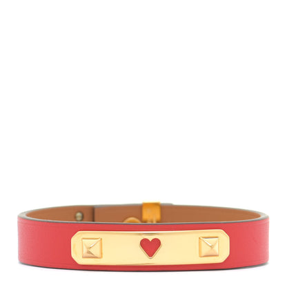 Hermes Swift As De Coeur Bracelet T3 Rouge De Coeur 1 of 7