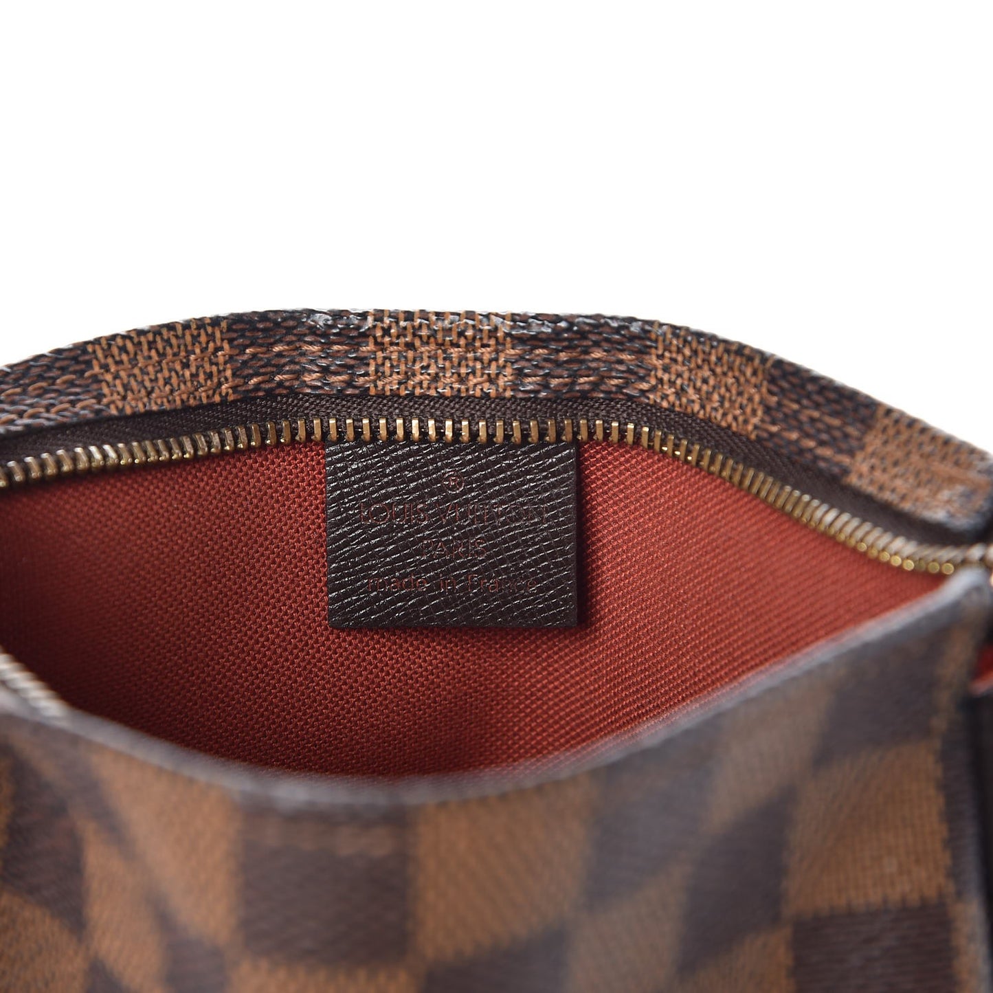 Damier Ebene Trousse Make Up Bag Pochette