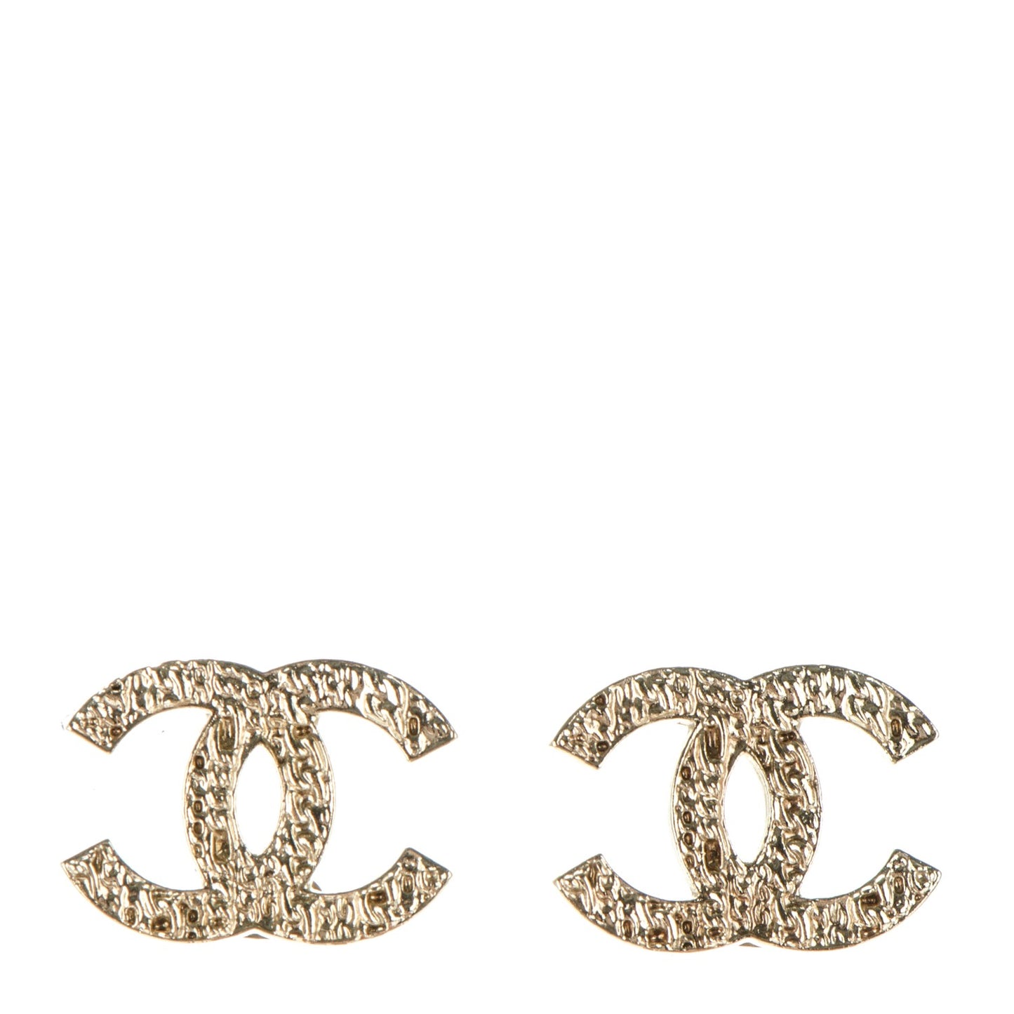 CC Chain Earrings Gold