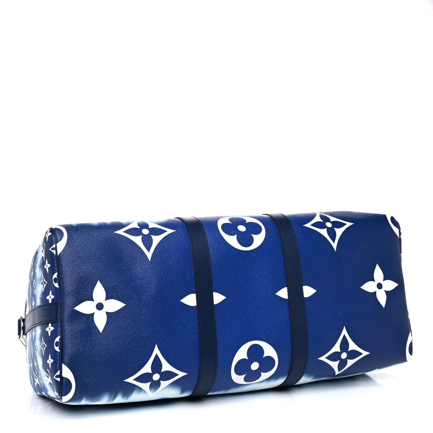 Monogram Escale Keepall Bandouliere 50 Blue