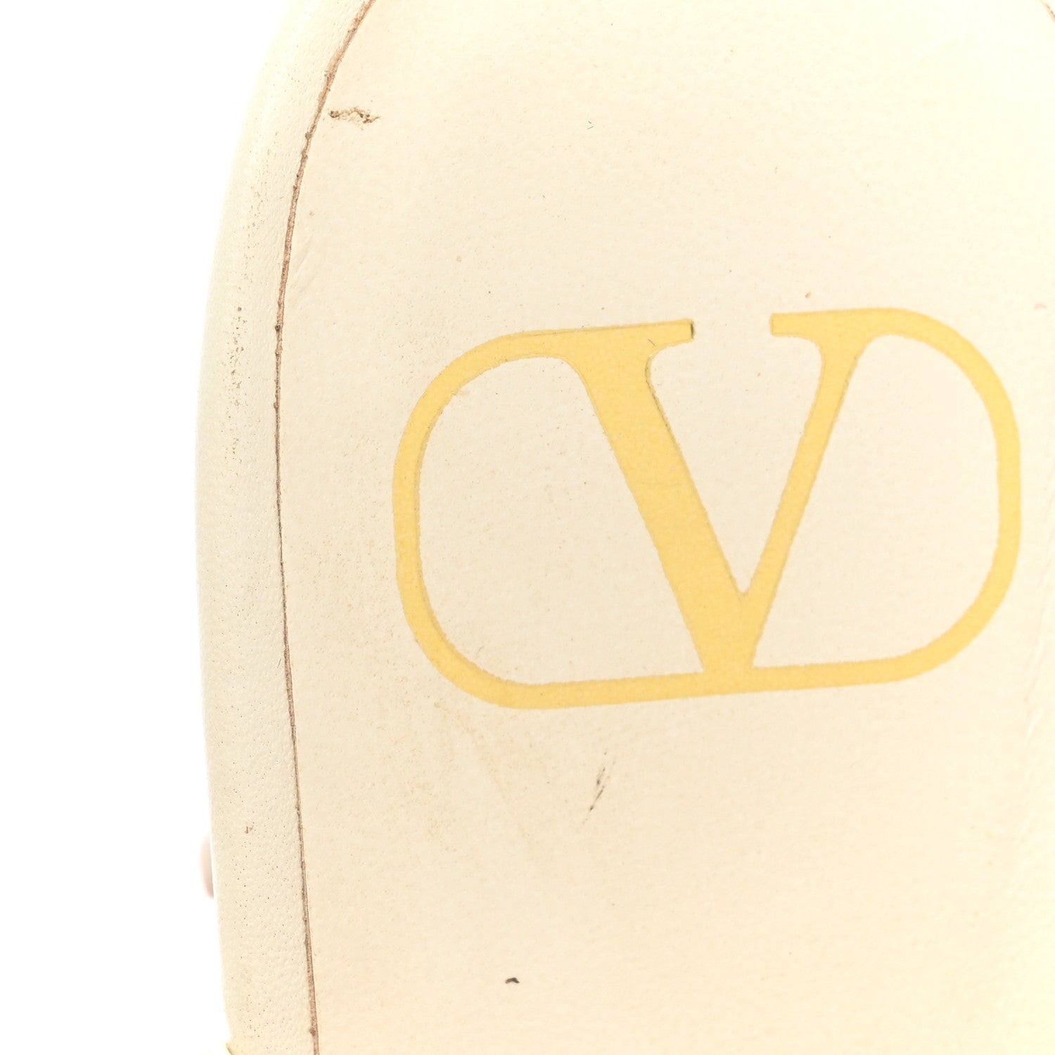 Valentino Garavani Calfskin Strappy Ankle Strap Sandals 39 White 10 of 11
