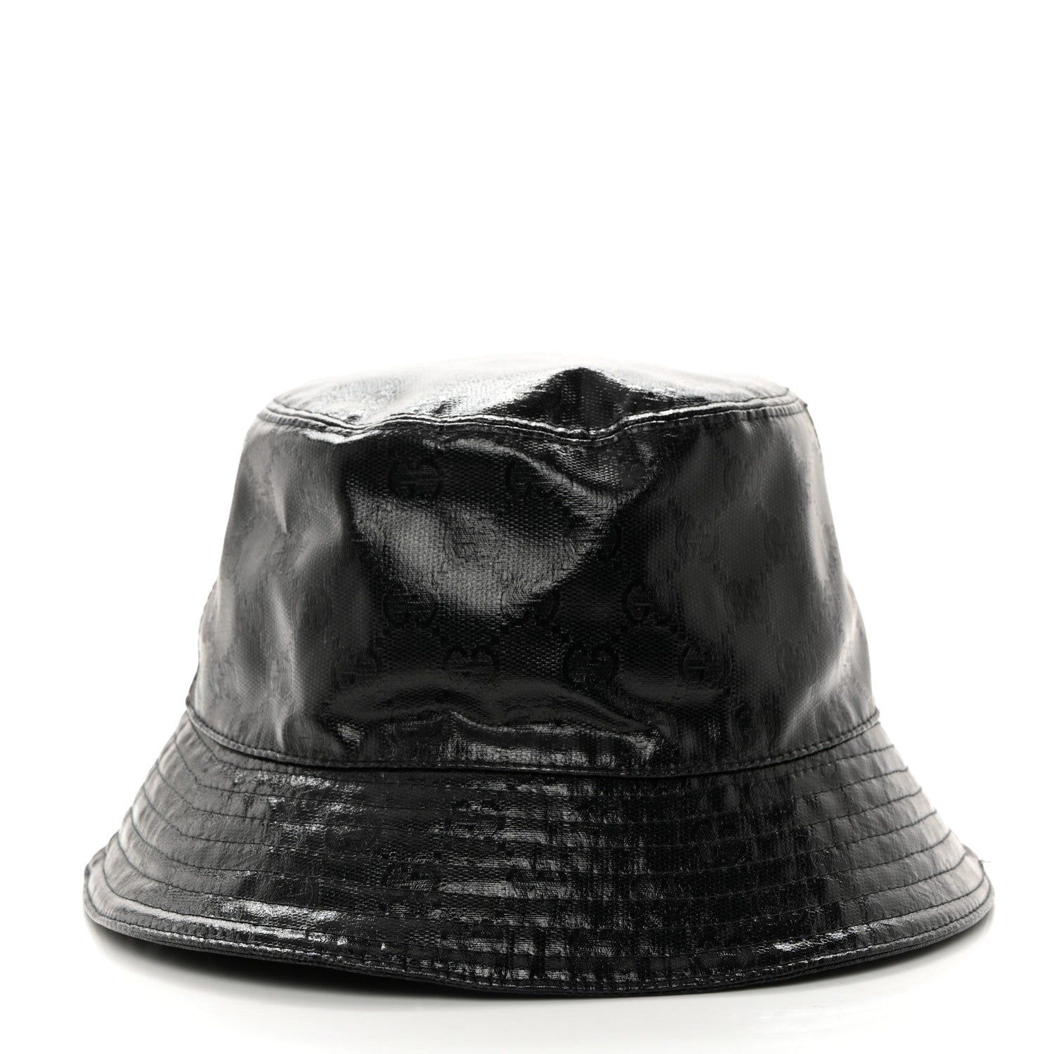 Gucci Crystal Monogram Bucket Hat S Black 5 of 10