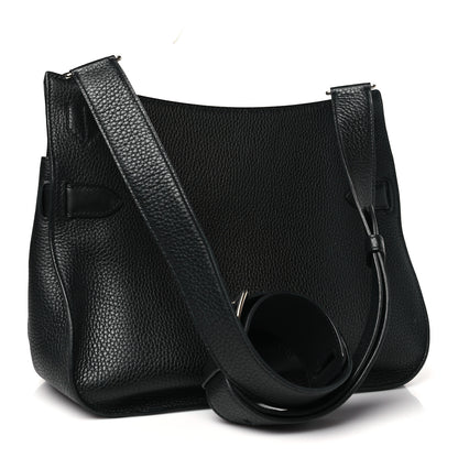 Hermes Taurillon Clemence Swift Jypsiere 31 Black 3 of 10