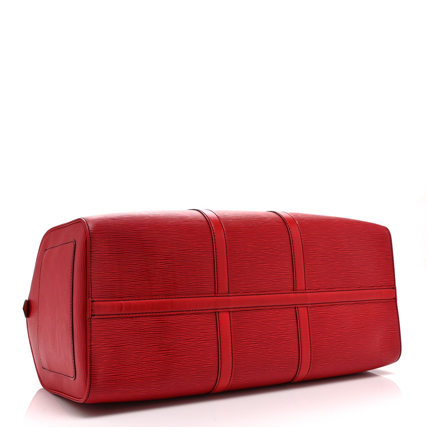 Louis Vuitton Epi Keepall 50 Castillan Red 3 of 11