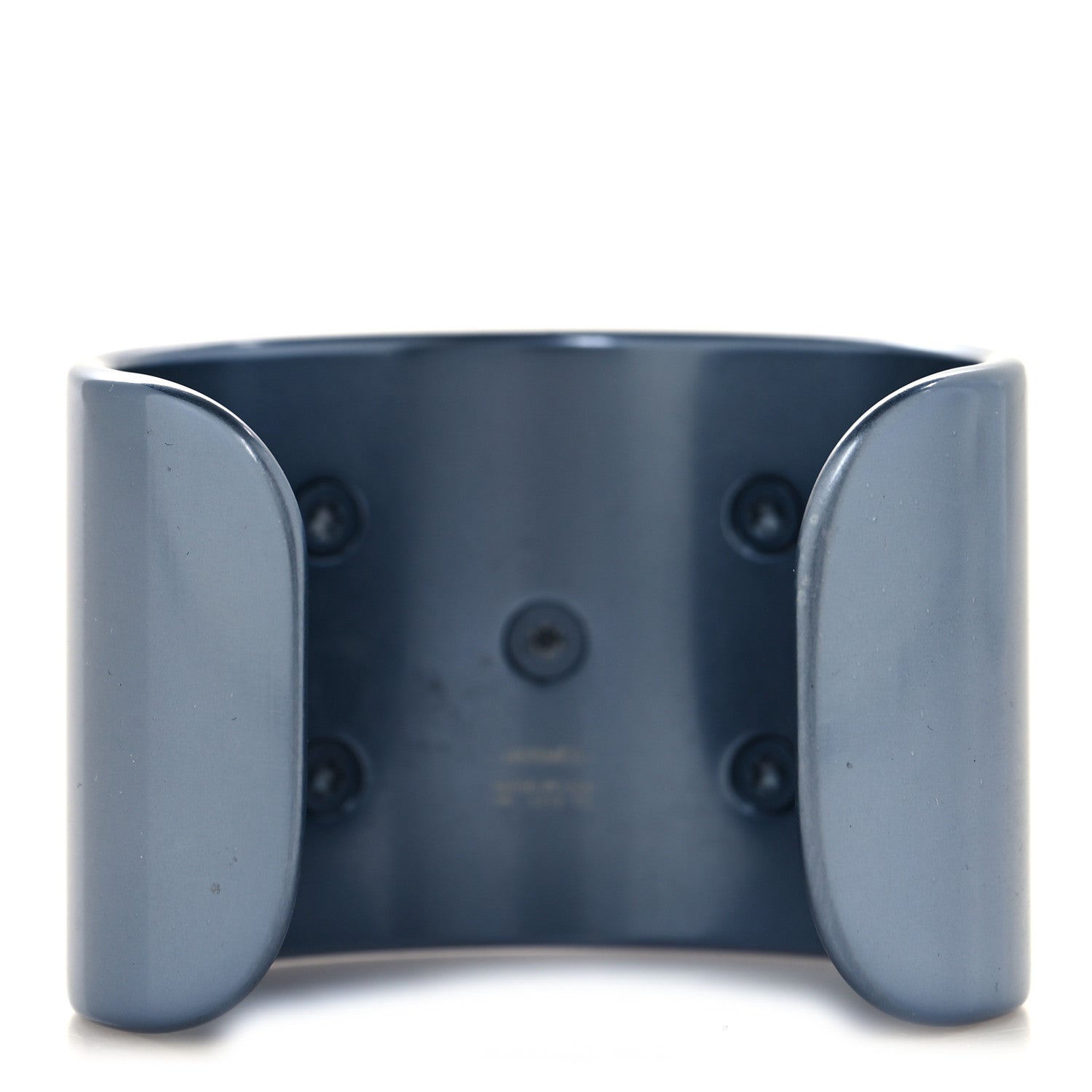 Hermes Aluminium Sunset Collier De Chien CDC Bracelet T2 Bleu Jean Lumiere 3 of 4