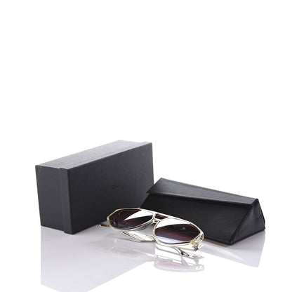 Christian Dior Clan 1 Aviator Sunglasses Pink 10 of 10