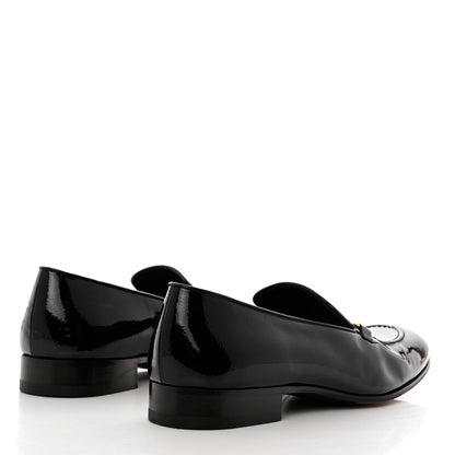 Louis Vuitton Patent Monogram Mens Club Loafers 11 Anthracite 4 of 12