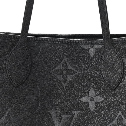 Louis Vuitton Empreinte Monogram Giant Neverfull MM Black 8 of 12