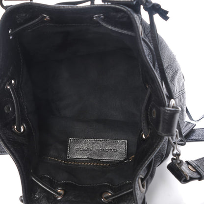 Balenciaga Agneau Classic Hardware Mini Pompon Black 5 of 7