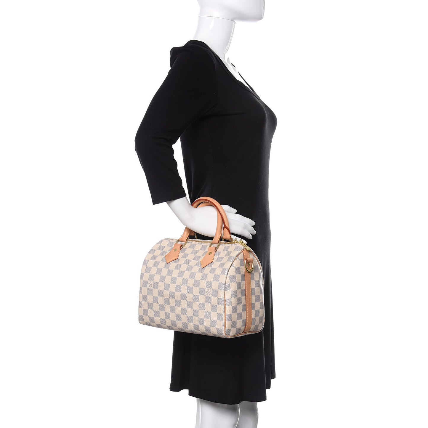 Damier Azur Speedy Bandouliere 25