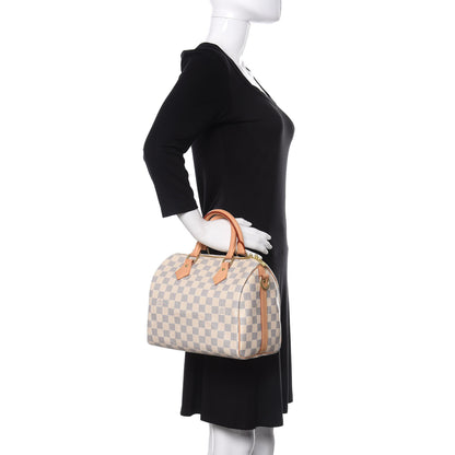 Louis Vuitton Damier Azur Speedy Bandouliere 25 2 of 9