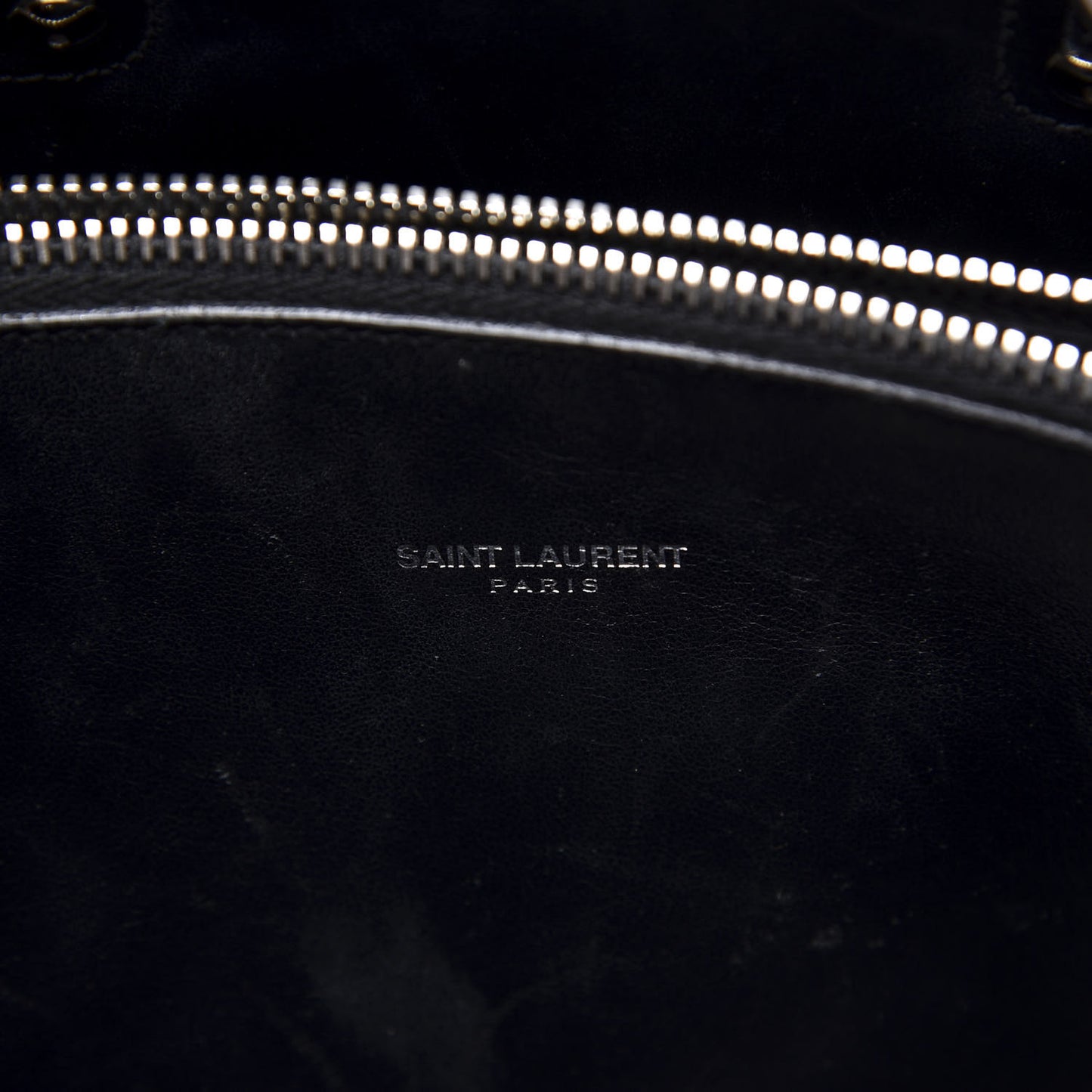 Grained Calfskin Baby Sac De Jour Black