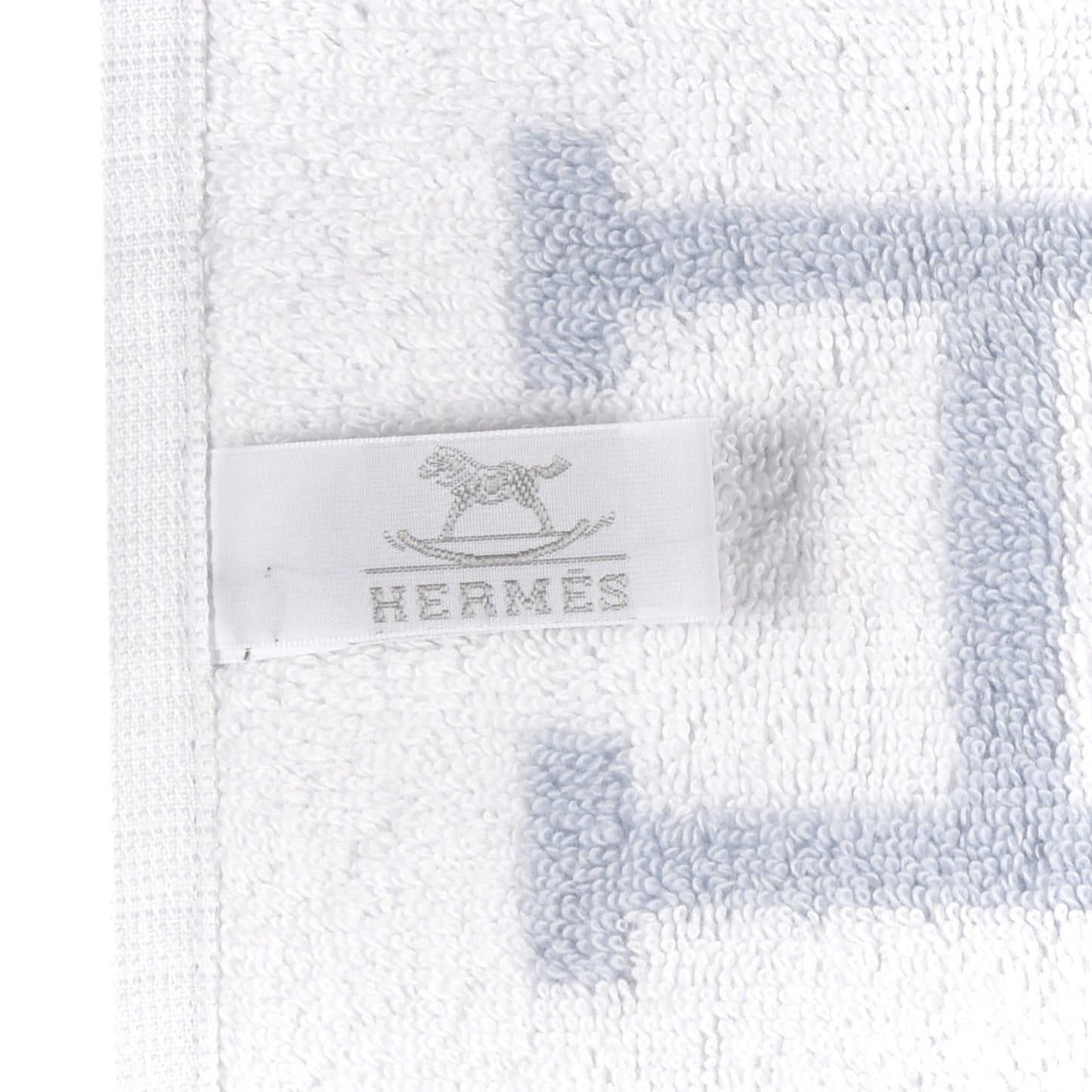 Cotton Avalon Bath Towel Bleu Glacier