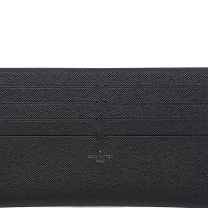 Louis Vuitton Calfskin Felicie Chain Wallet Card Holder Insert Black 6 of 6