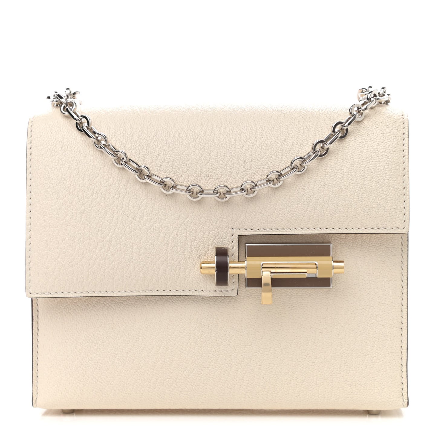 Chevre Mysore Mini Verrou Chaine Bag Nata