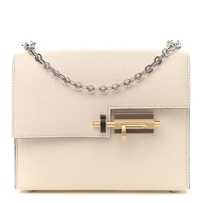 Hermes Chevre Mysore Mini Verrou Chaine Bag Nata 1 of 11