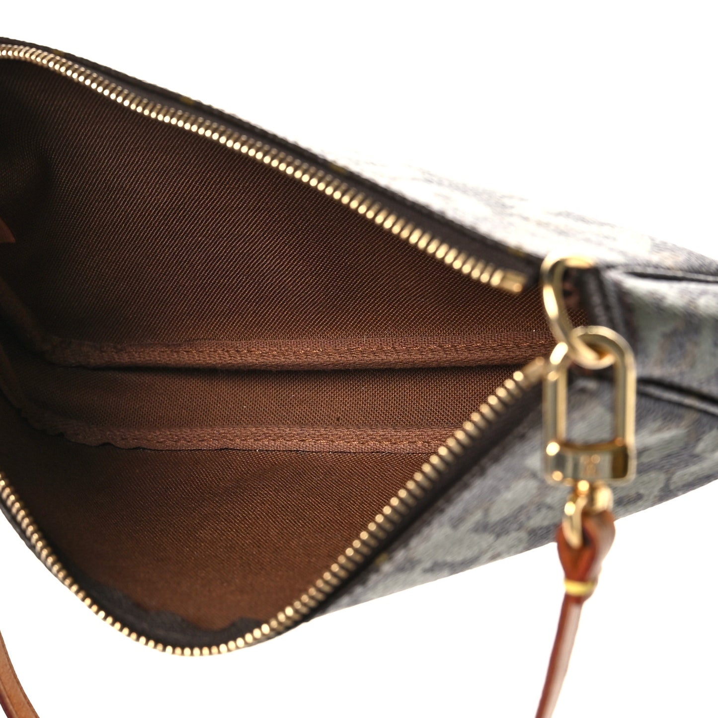 Monogram Graffiti Pochette Accessories Kaki