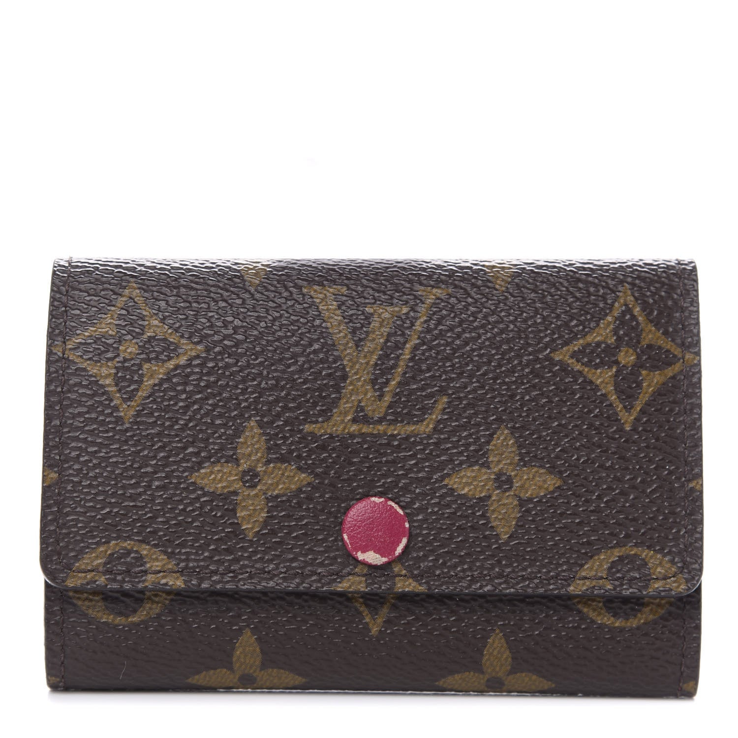 Louis Vuitton Monogram 6 Key Multicles Holder Fuchsia 1 of 7