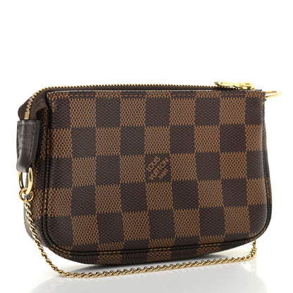 Louis Vuitton Damier Ebene Mini Pochette Accessories 2 of 6