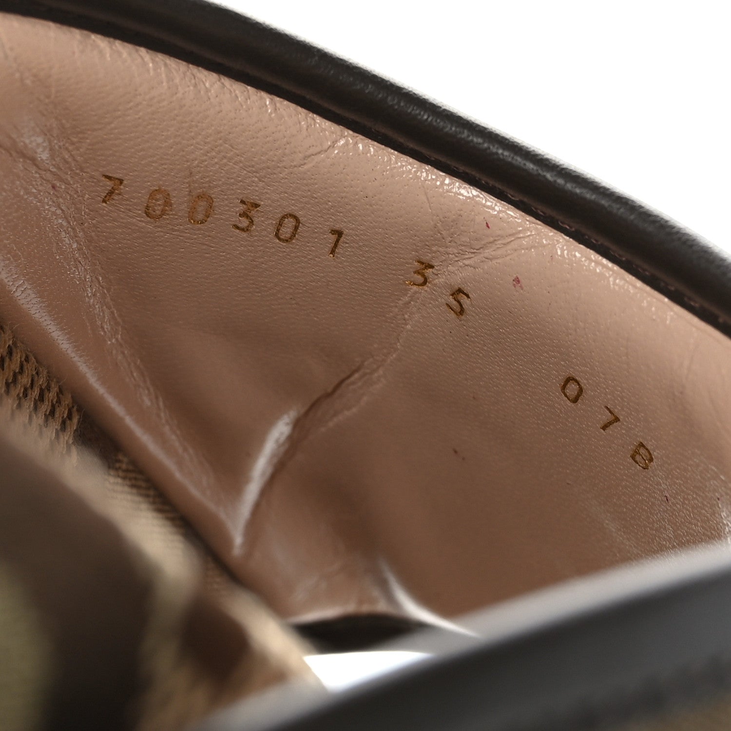Gucci Monogram Jumbo GG Nappa Samoa Platform 40mm Slide Sandals 35 Camel Ebony New Acero 6 of 9