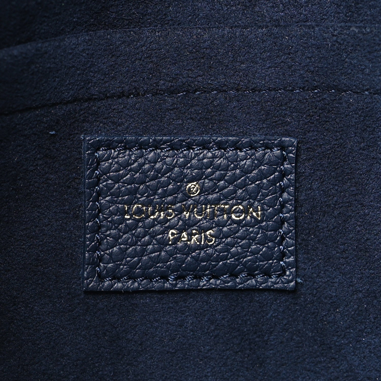 Louis Vuitton Empreinte Pochette Felicie Chain Wallet Navy 7 of 10