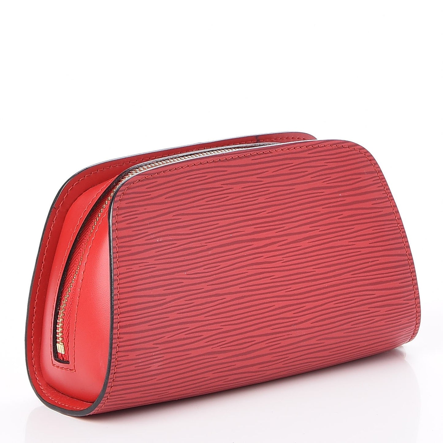 Epi Dauphine 17 Cosmetic Pouch Red