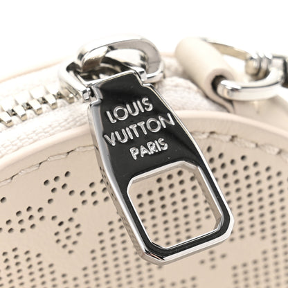 Louis Vuitton Perforated Mahina Round Coin Purse Gris 7 of 7