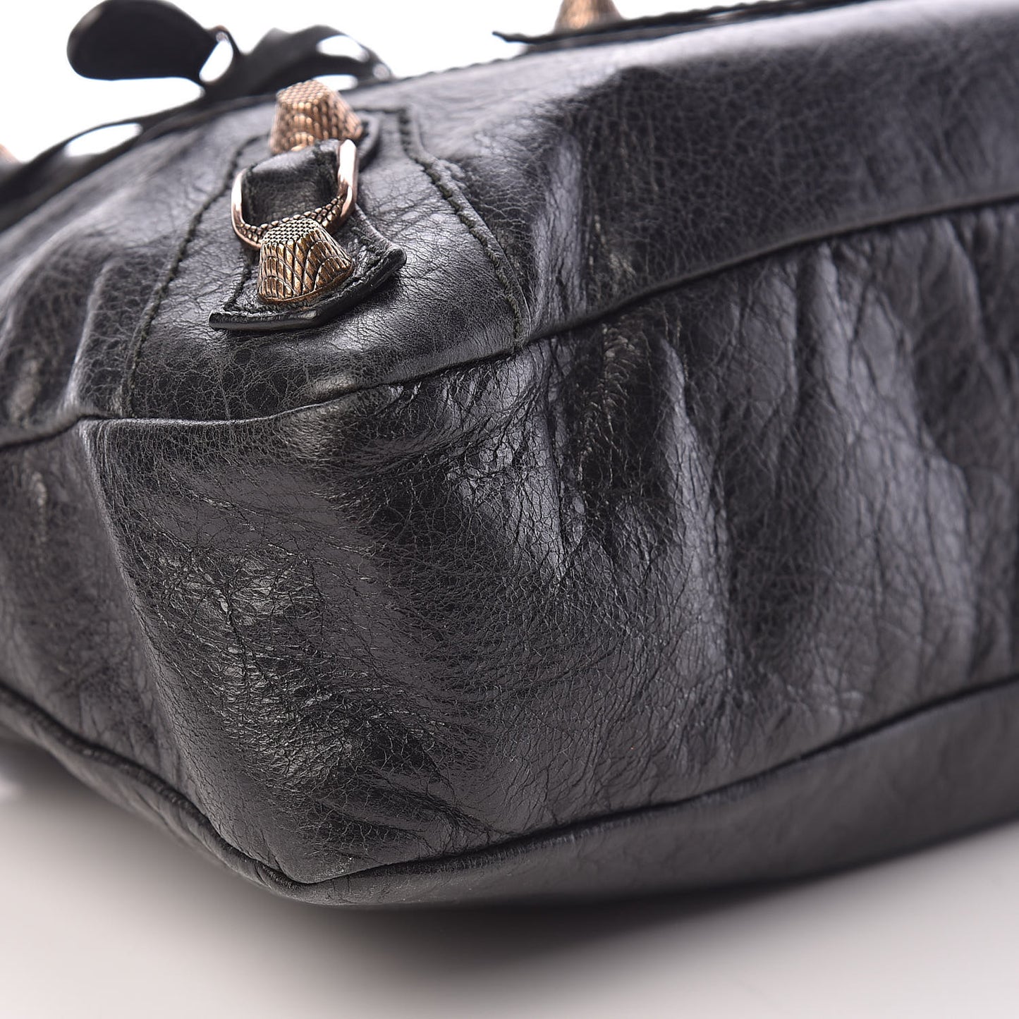 Agneau Giant 12 Rose Gold Hardware First Black