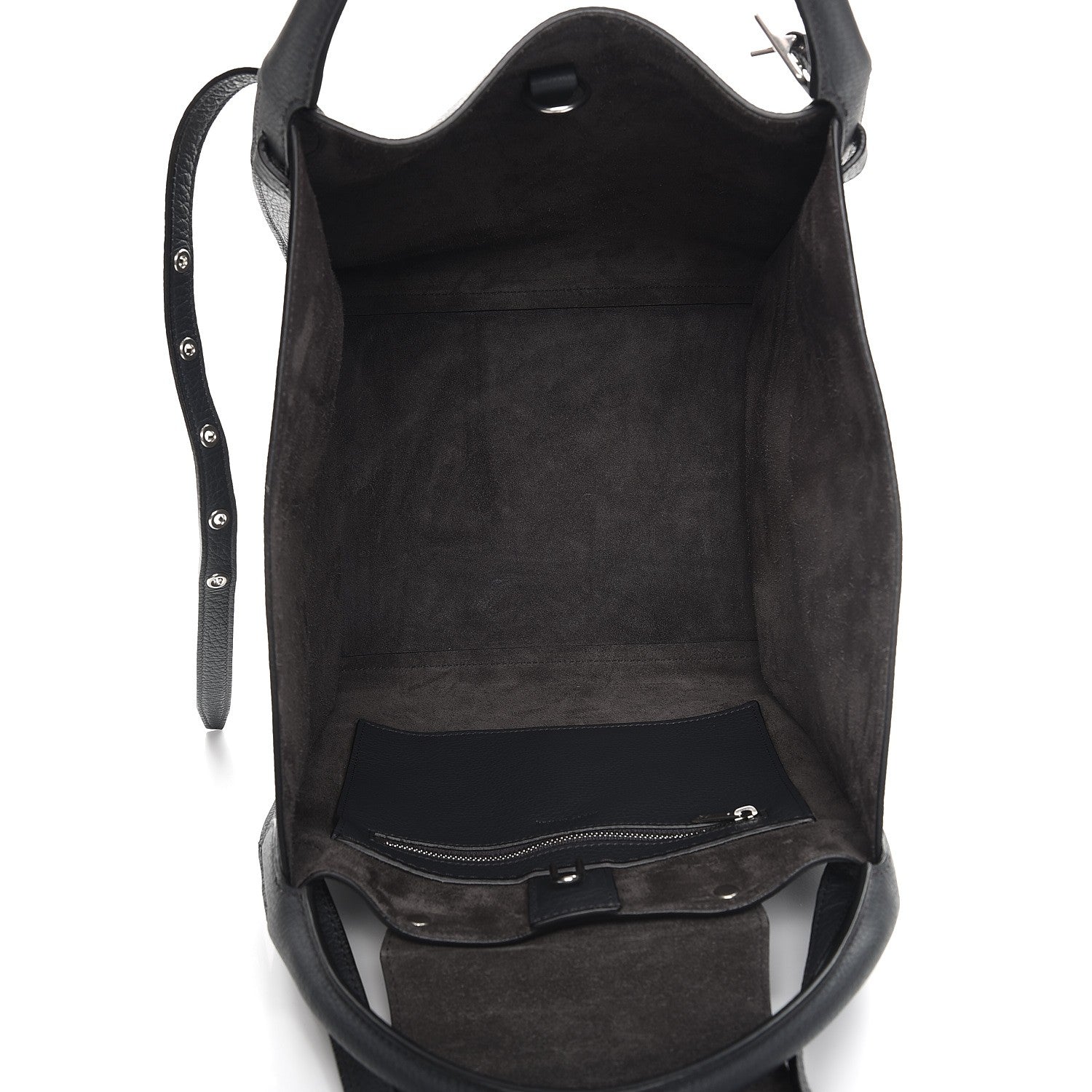 Celine Supple Grained Calfskin Small Big Bag Anthracite 6 of 7