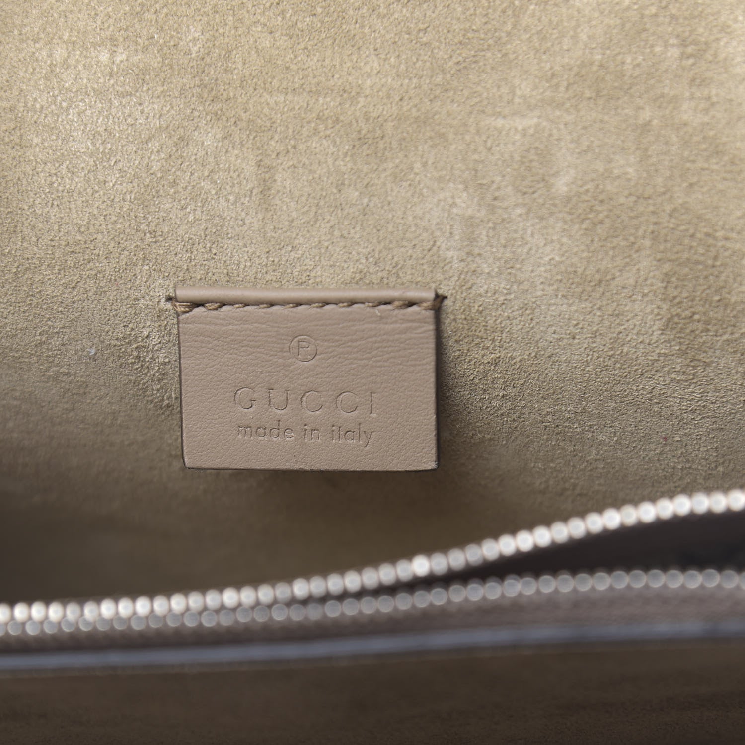 Gucci GG Supreme Monogram Small Dionysus Shoulder Bag Taupe 6 of 10