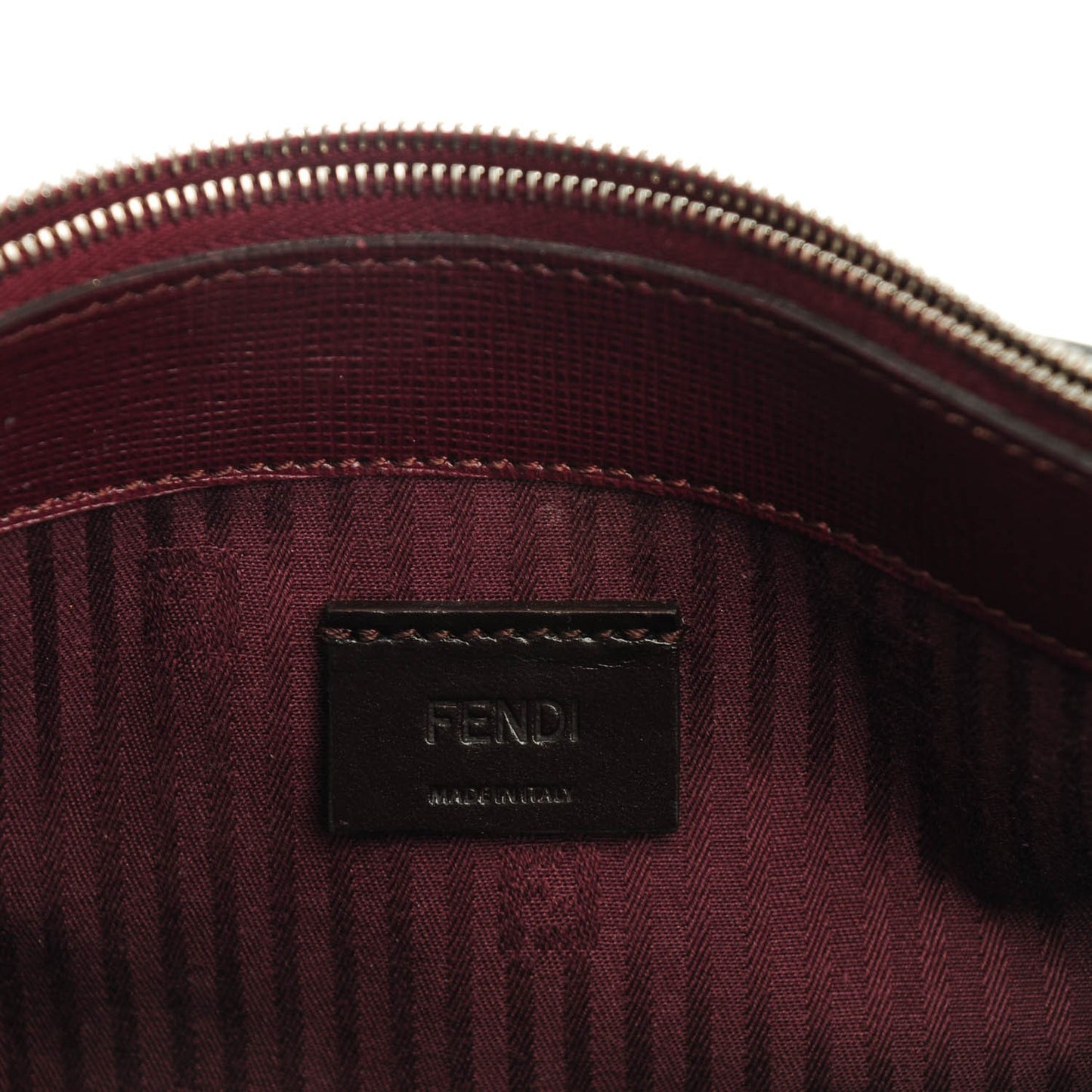 Calfskin Vitello Elite 2Jours Clutch Bordeaux