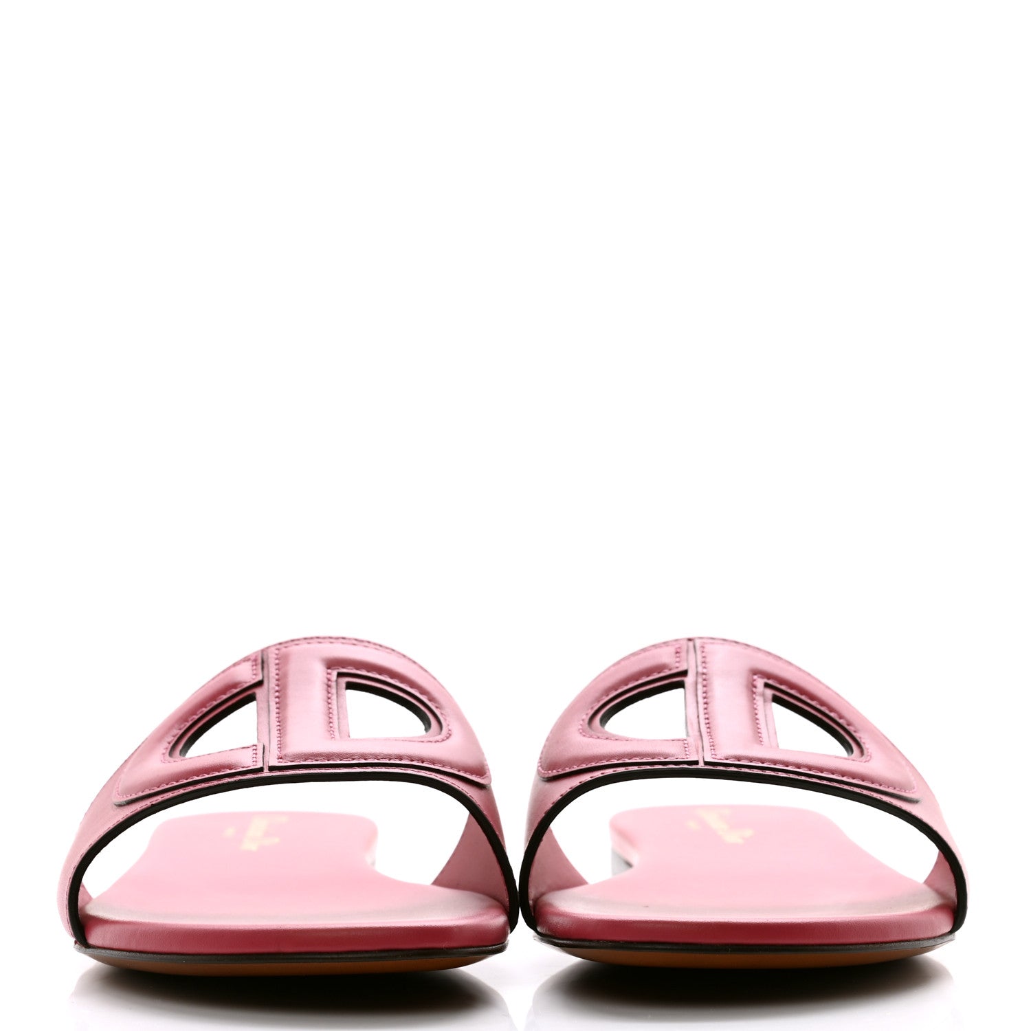 Christian Dior Calfskin D-Club Mule Sandal 38.5 Strawberry 3 of 10
