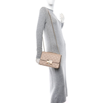 Chanel Sheepskin Quilted Beauty Lock Flap 2 of 10
