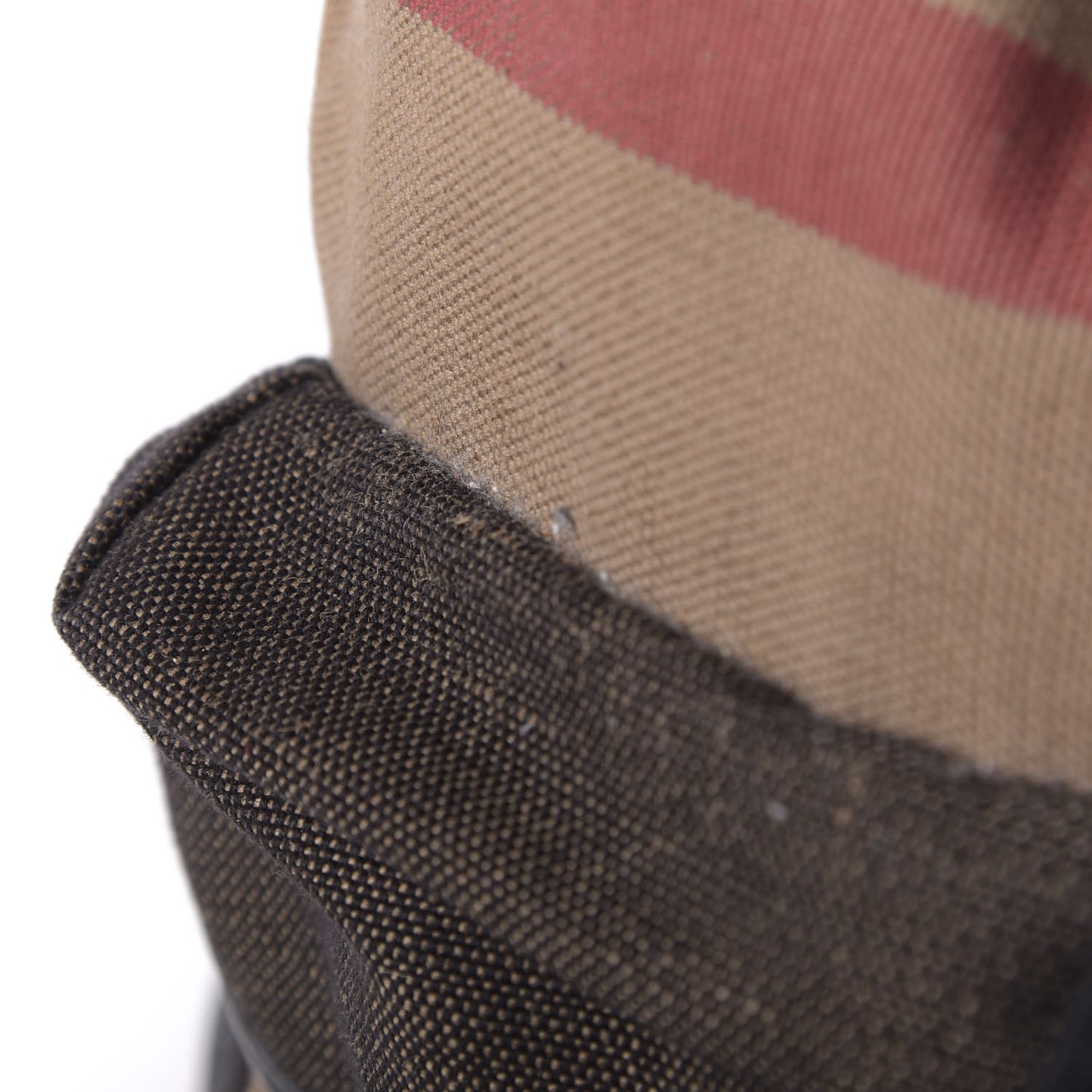 Canvas Mega Check Korbin Backpack Camel