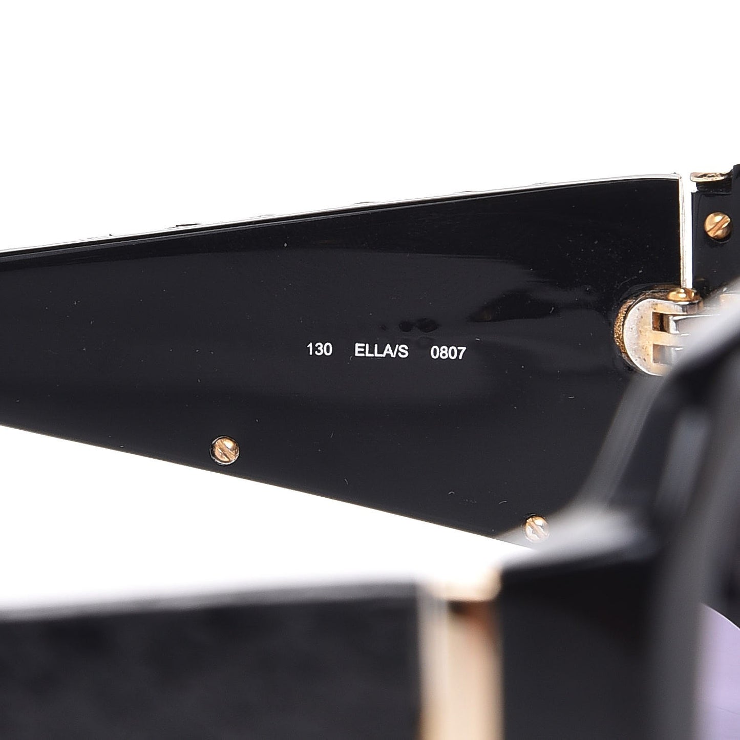 Snakeskin Ella Sunglasses Black