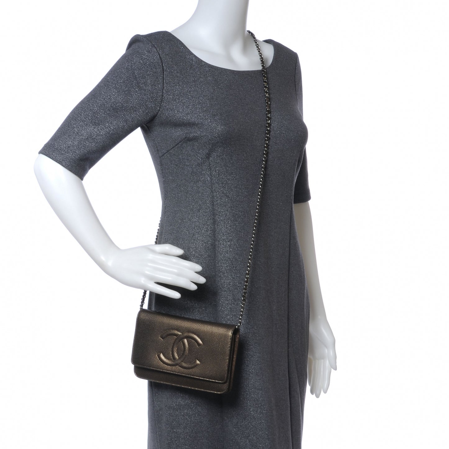 Caviar Wallet on Chain WOC Metallic