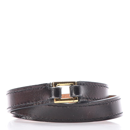 Hermes Box Rivale Double Tour Bracelet M Black 3 of 8