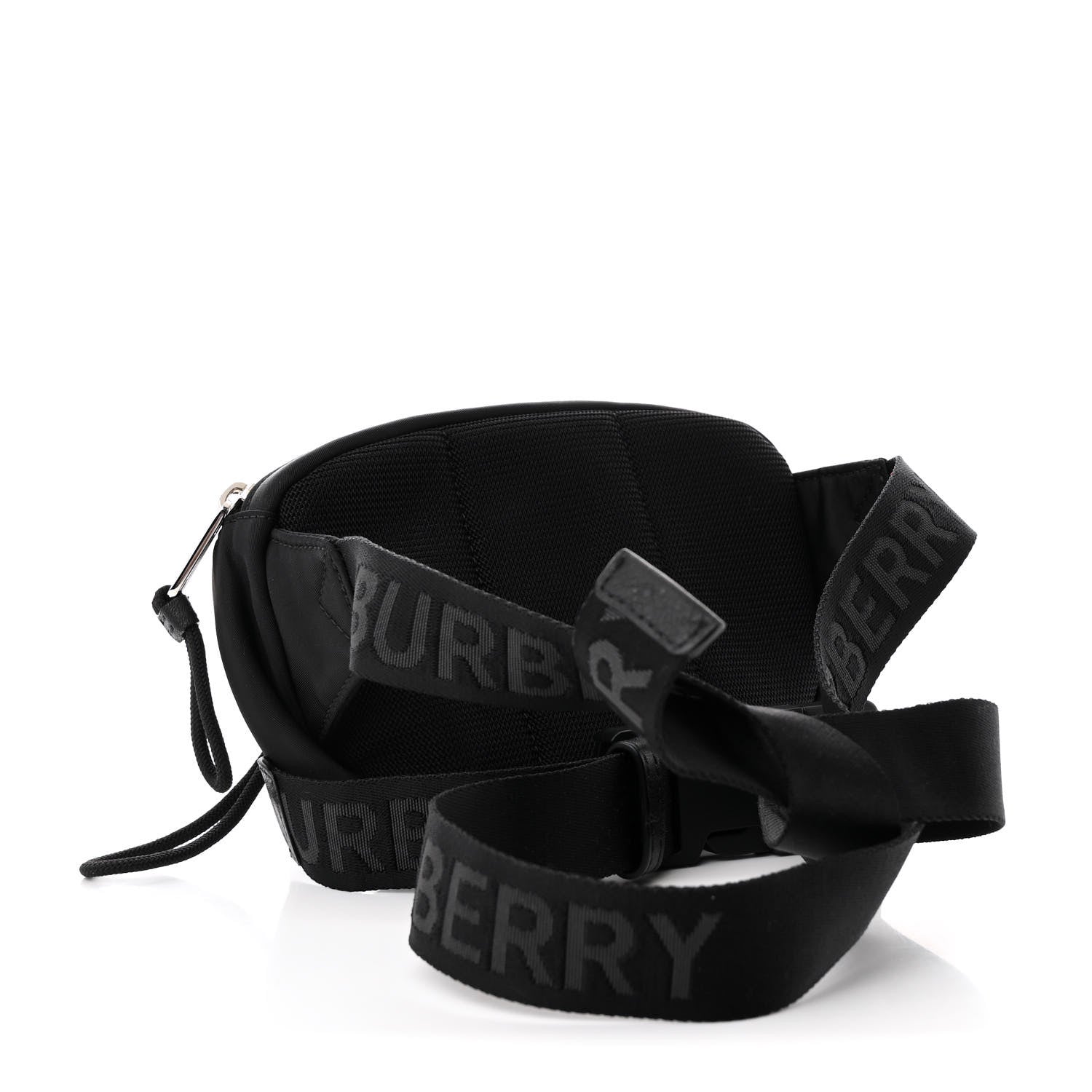 Burberry Econyl Logo Print Small Cannon Bum Bag Black 1729425