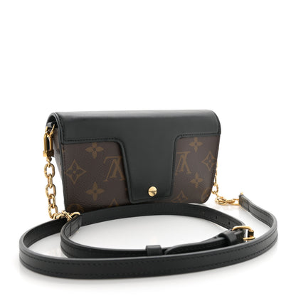 Louis Vuitton Monogram Padlock On Strap Black 3 of 9