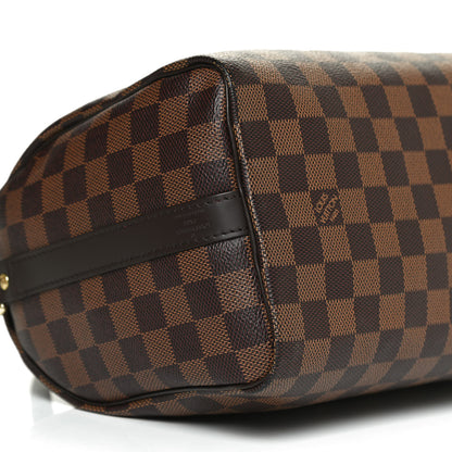 Louis Vuitton Damier Ebene Speedy Bandouliere 25 9 of 10
