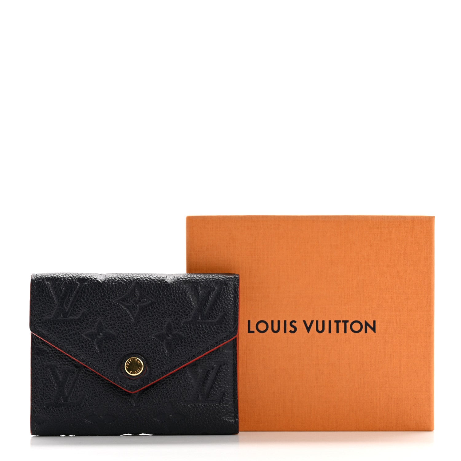 Louis Vuitton Empreinte Victorine Wallet Marine Rouge 7 of 7