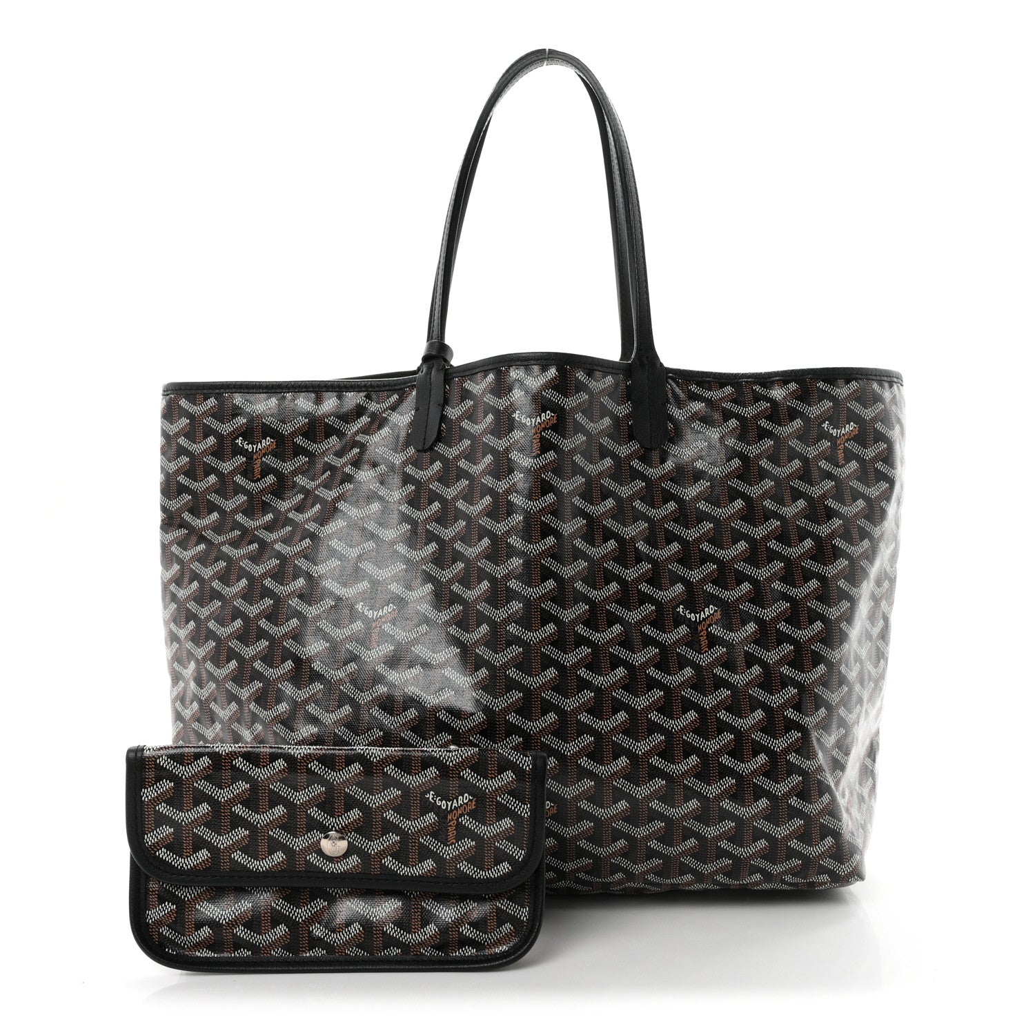 Goyard Goyardine Saint Louis PM Black 3 of 11